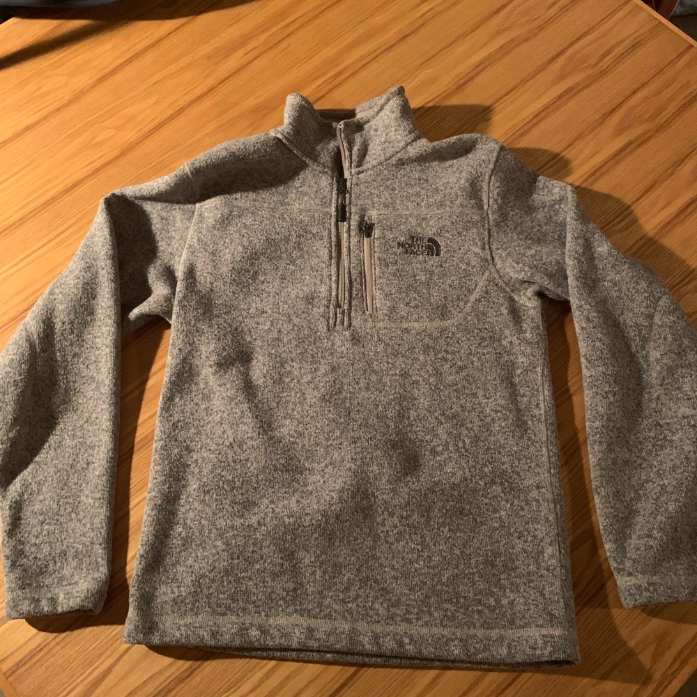 The North Face Taupe Fleece Jacket